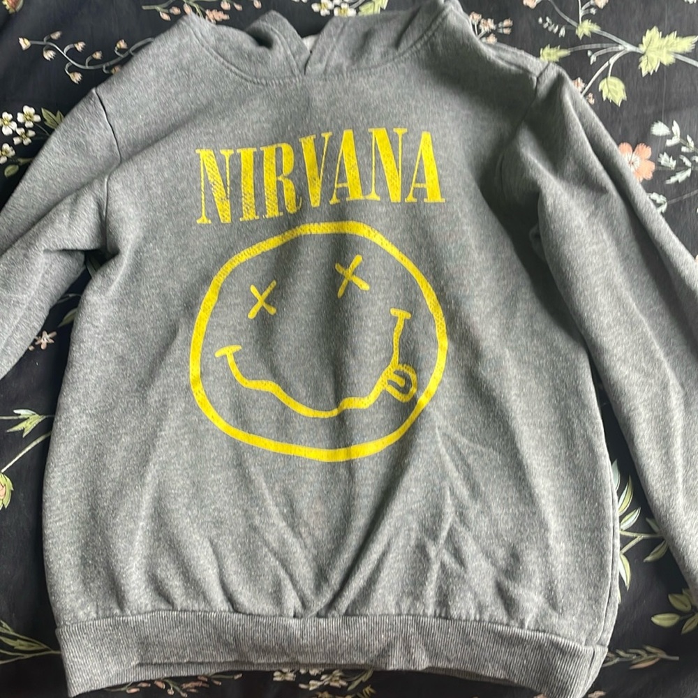 Nirvana grey hoodie(2020)